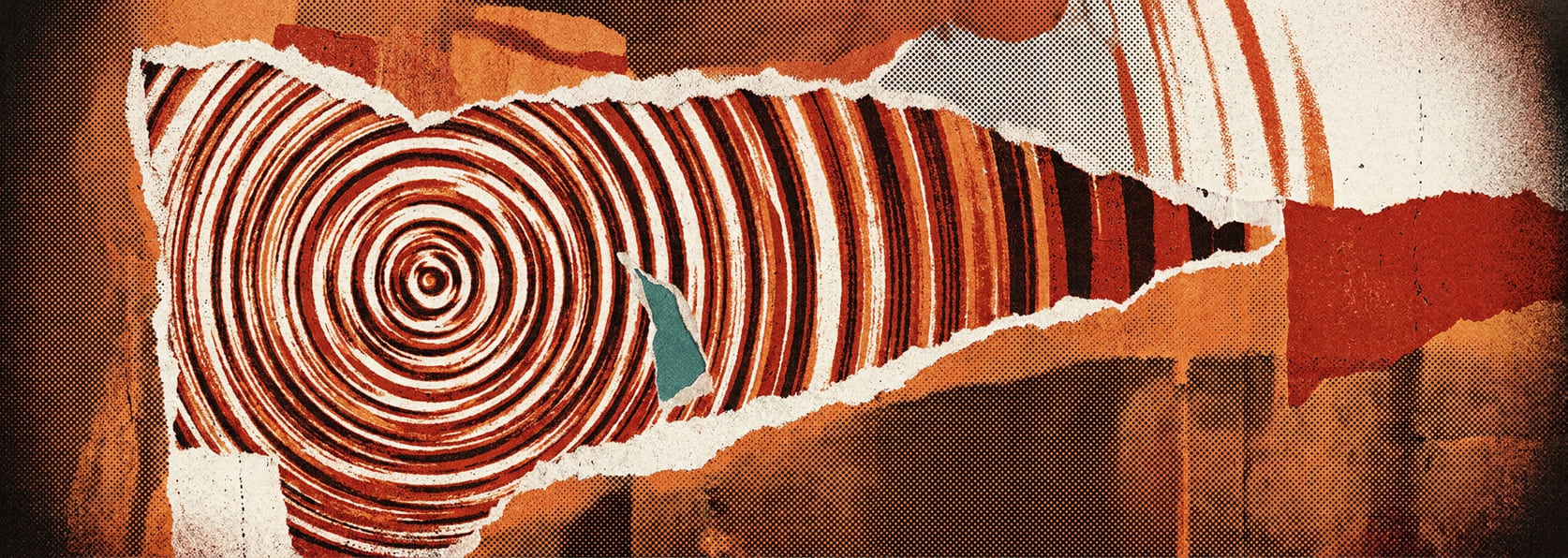 Concentric ripples from a single point