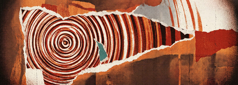 Concentric ripples from a single point